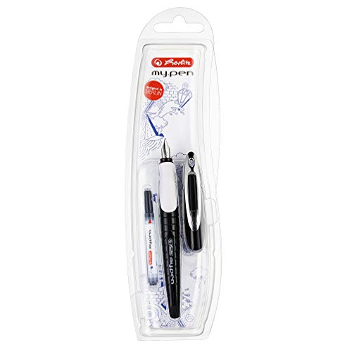 Herlitz 10999746 Stilografica Herlitz My.Pen Black And White