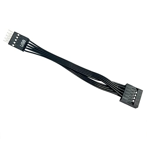 Gintai Cavo Convertitore Usb 11Pin Female To 9Pin Male Usb Converter Cable Replacement For Lenovo Motherboard