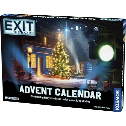 Exit: The Game - Calendario Dell'Avvento - La Stella Di Hollywood Scomparsa | Natale | Calendario | Calendario Dell'Avvento | Gioco Misterioso | Attiv