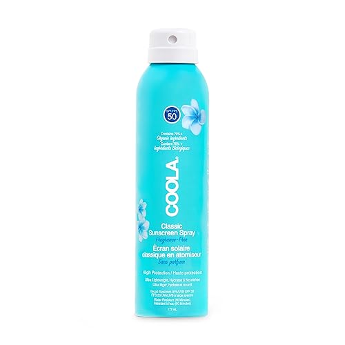 Coola Body Spray Spf50 Unscented 177Ml