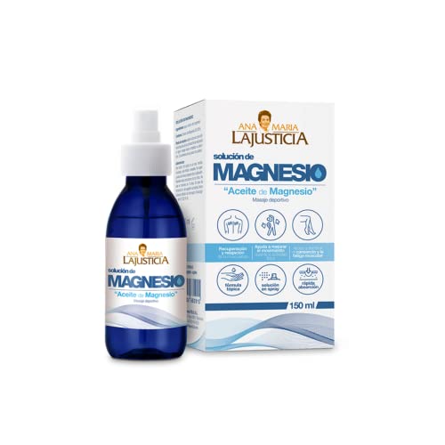 Ana María Lajusticia Olio Magnesio 150 Ml Lajusticia, Nero, Mediano, 150 Unità