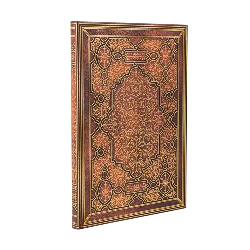 Paperblanks Diari A Copertina Rigida, Il Cavallo Di Ferro, Grande, Bianco, Chiusura Con Fascia Elastica