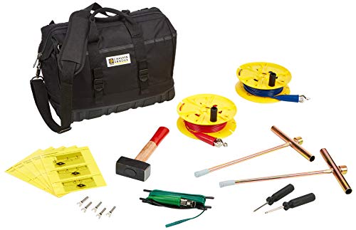 Chauvin Arnoux P01102021 Bobine Di Prova Kit Earth, 3P, 50 M, 10 M, Rosso/Blu