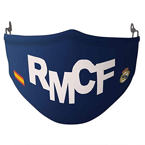 Mascarilla Infantil Real Madrid Siglas