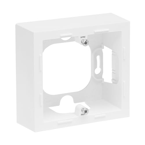 Legrand, Seano 765198 - Involucro A Parete Per Uso Con Telaio Di Copertura Della Serie Seano E Seano+, Montaggio Superficiale, Colore: Bianco Ultra