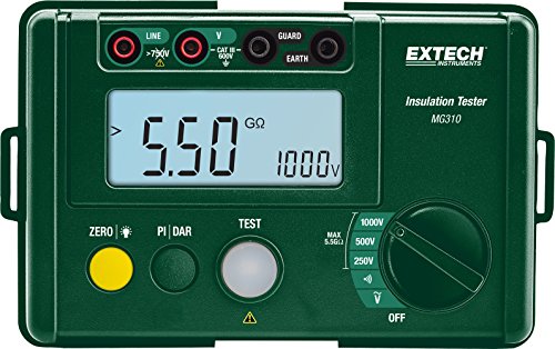 Extech Mg310 Tester Di Isolamento Digitale Compatto