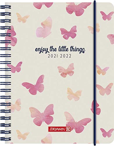 "Brunnen 1071855042 Wochenkalender/Schülerkalender 2021/2022 ""Butterfly"""