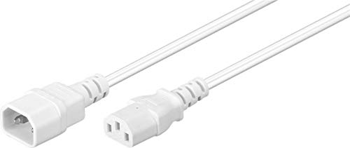 Microconnect Pe040630W Cavo Di Alimentazione Bianco 3 M Accoppiatore C14 Accoppiatore C13
