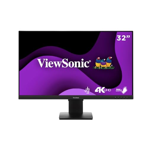 Viewsonic Vg3208-4K 81,28Cm 32Zoll Va 3840X2160 16:9 2Xhdmi Dp
