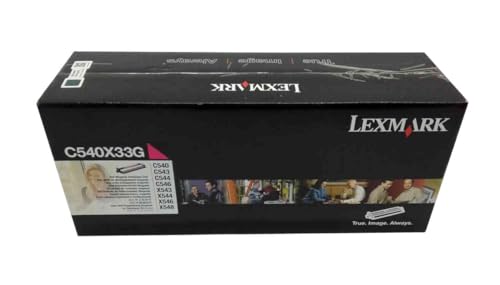 Lexmark C540X33G - Unità Di Sviluppo Per C540, C543, C544, X543, X544, 30.000 Pagine, Colore: Magenta
