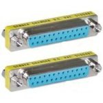 Microconnect Mod25F25F Cavo Di Interfaccia E Adattatore Db25 Blu, Acciaio Inossidabile