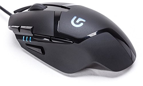 Logitech G402 Usb Optical 4000Dpi Right-Hand Black Mice - Mice (Right-Hand, Optical, Usb, 4000 Dpi, 108 G, Black)