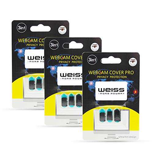 Copertura Premium Per Webcam Di Colore Bianco. 9 Pz