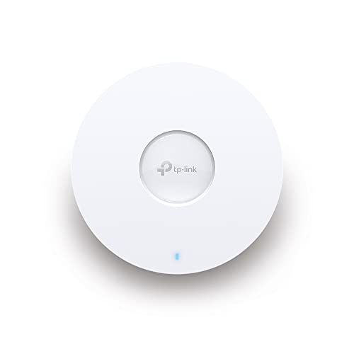 Tp-Link Ax3000 Punto Di Accesso Wi-Fi 6 Per Montaggio A Soffitto, Wireless, 160 Mhz, Porta Ethernet Da 2,5 Gbps, Gestione Cloud, Tecnologia Omada Mesh