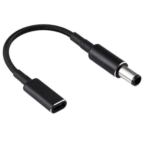 Coreparts Conversion Cable For Dell Convert Usb-C To 4.5*3.0Mm , Usb-C To Dell Adapter (Convert Usb-C To 4.5*3.0Mm Connects All Dell Laptop That Requi