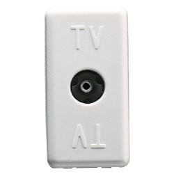 Gewiss Gw20230 Tv (Coassiale) Bianco Cassetta Di Scarico