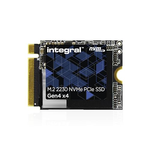 Integral Ssd M.2 Nvme 2230 Pcie Gen4 X4 Da 2 Tb - Velocità Di Lettura Fino A 5000 Mb/S, Velocità Di Scrittura Fino A 3200 Mb/S - Unità A Stato Solido
