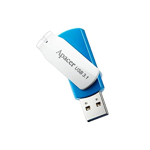 Apacer Pendrive Ah357 32Gb Ocean Blue Usb 3.1 Compatible Windows/Mac/Linux