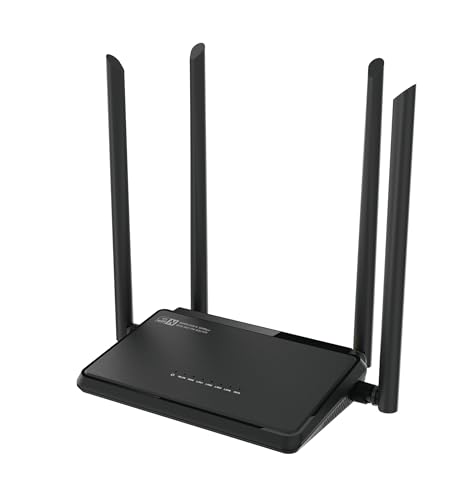 Talius Rt-300-N4D – Router Wireless – Wifi-N – 300 Mbs – 4 Porte Lan – 4 Antenne