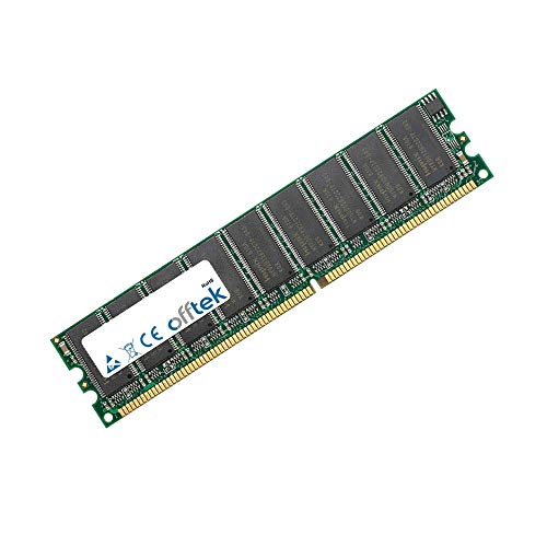 Offtek 1Gb Memoria Ram Di Ricambio Per Acer Altos G310E-U-P3000 (Pc3200 - Ecc) Memoria Stazione Di Lavoro/Server