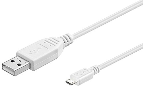 Microconnect – Micro Usb Cavo, White, 0,6 M