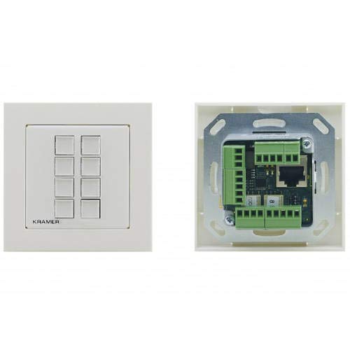 Kramer Electronics Rc-208/Eu-80/86(W) Pulsante Bianco