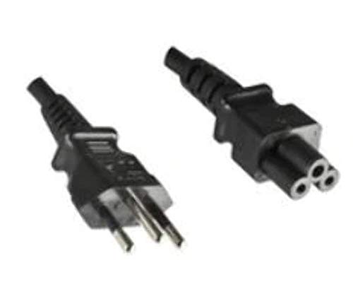 Microconnect Pe010818Brazil Cavo Di Alimentazione Nero 1,8 M - Cavi Elettrici (1,8 M, Male Connector/Female Connector, Nero)