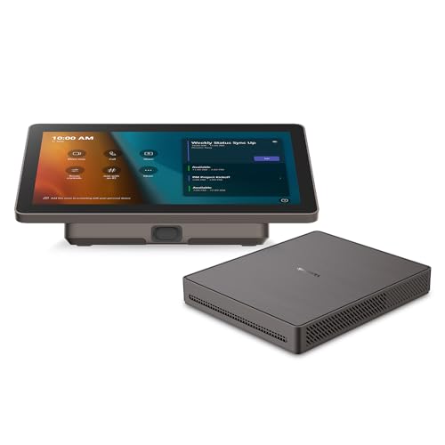 Viewsonic Teamjoin Trs10 Per Microsoft Teams Rooms Include Il Mini-Pc Mpc310-W31-Tu Computing Engine E La Console Touch Mrc1010-Tn Da 10 Pollici Con U
