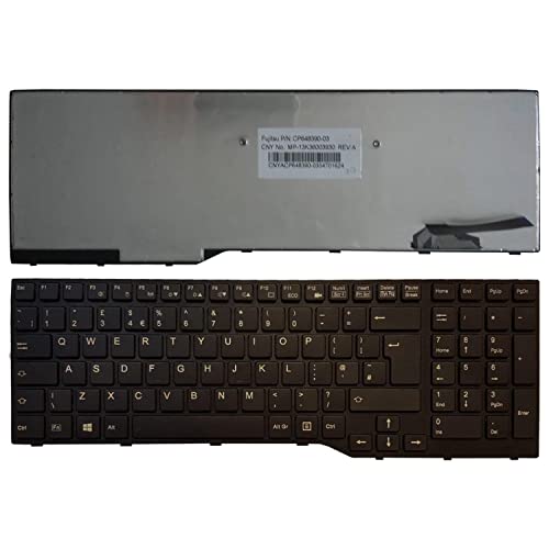 Portatilmovil® - Tastiera Per Laptop Fujitsu Lifebook Ah544 A544 A555 A514 Inglese