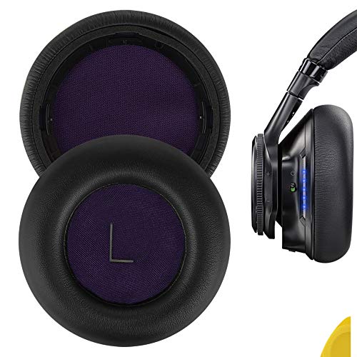 Geekria - Cuscinetti Di Ricambio Per Cuffie Plantronics Backbeat Pro, Colore Nero
