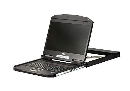 Aten 1U Short Depth Usb Single Rail Full Rack Cabinet