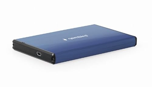 Gembird Ee2-U3S-3-Db Caja Externa Hdd Usb 3.0 2.5" Alluminio Cepillado Azul