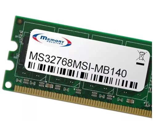 Memorysolution Memory Solution Ms32768Msi-Mb140 Speichermodul 32 Gb 1 X 32 Gb (Ms32768Msi-Mb140) Marca