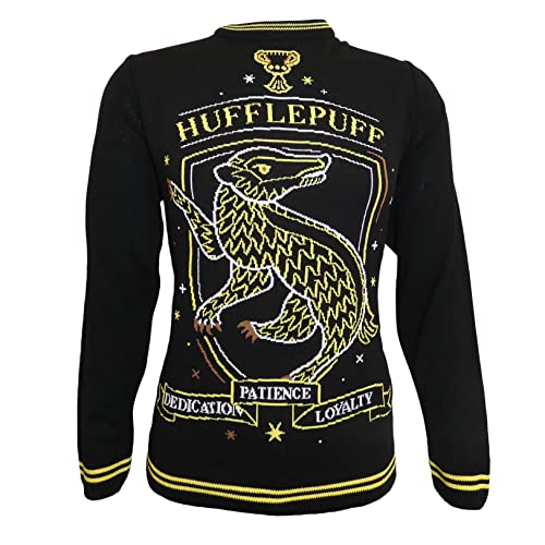 Harry Potter Felpa Christmas Jumper Hufflepuff (S)