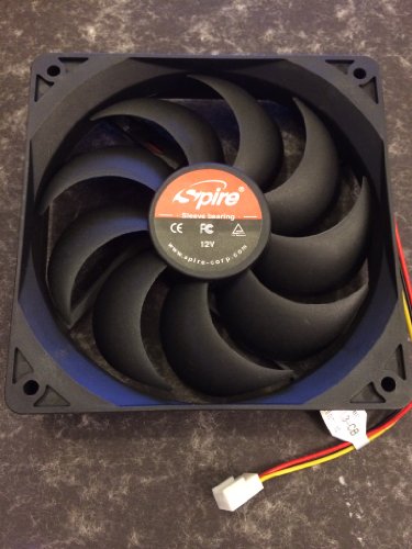 Spire Orion 120X25 Sp12025S1L3 Ventola Di Raffreddamento, 12V Dc, Nero