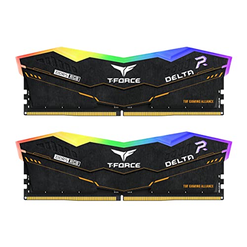 Team Delta Tuf Rgb Black 32Gb Ddr5 5200-40 (2X16Gb)