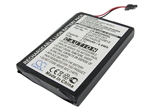 Batteria Gps Magellan Roadmate 2000, Roadmate 2200T, Roadmate 2250T, Li-Ion, 1250 Mah