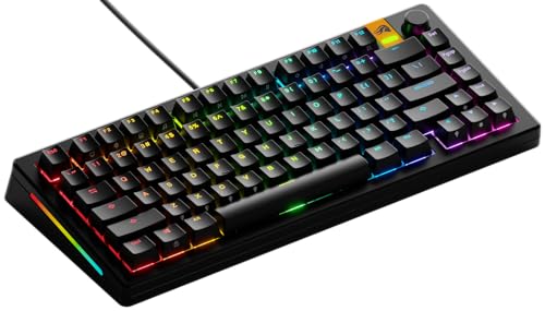 Glorious Gaming Gmmk 3 He Tastiera Rapid Trigger, Hall Effect, Polling 8K, Switch Magnetici E Meccanici Mx, Tastiera 75% Hot Swap, Guarnizioni Modular