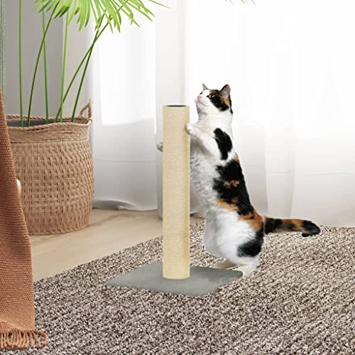 Vidaxl Palo Tiragraffi Per Gatti Grigio Chiaro 22X22X45 Cm