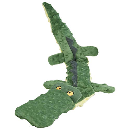 Gloria Teddy Cane Taglia 63 Cm - Peluche Crocodile Dogmonsters - Toy Dog - Peluche Con Suono - Texture Morbida - Altamente Resistente - Verdi Colore