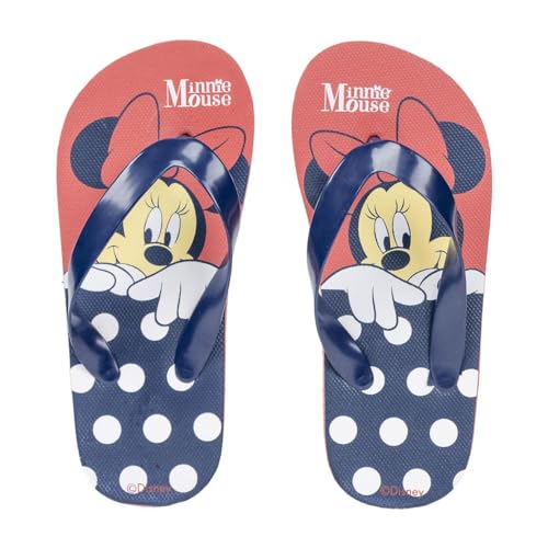 Cerdá Life'S Little Moments Infradito Minnie Per Bambini - Rosa E Blu - Taglia 28/29 - Realizzate Al 100% In Eva - Infradito Da Dito Per Bambini E Bam
