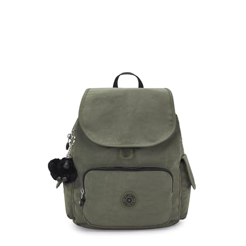 Kipling City Pack S Zaino Piccolo, Green Moss (Verde)