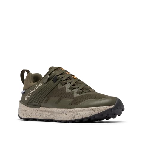 Columbia Facet 75 Outdry - Scarpe Da Trekking Ed Escursionismo Impermeabili A Vita Bassa , Deep Olive/Canyon Sun,
