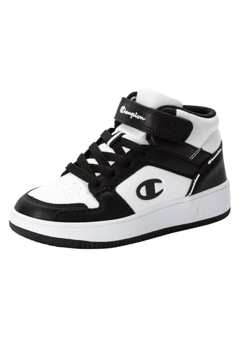 Champion Rd18 2.0 B Gs Mid, Sneakers, Bianco/Nero/Bianco (Ww019), 36.5 Eu