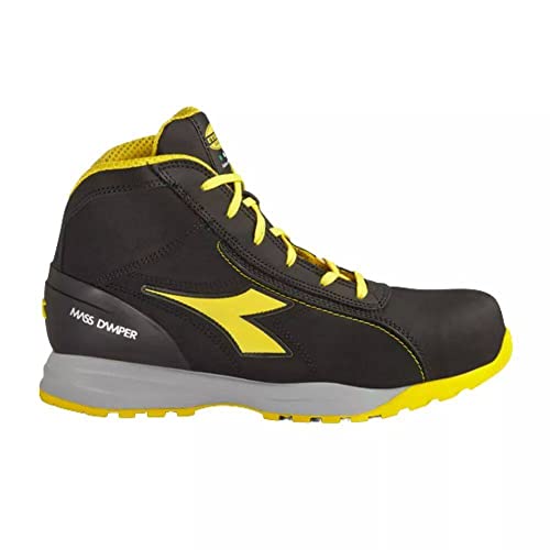 Diadora Glove Mds Mid S3 Hro Src, Mocassino Unisex-Adulto, Nero, 43 Eu