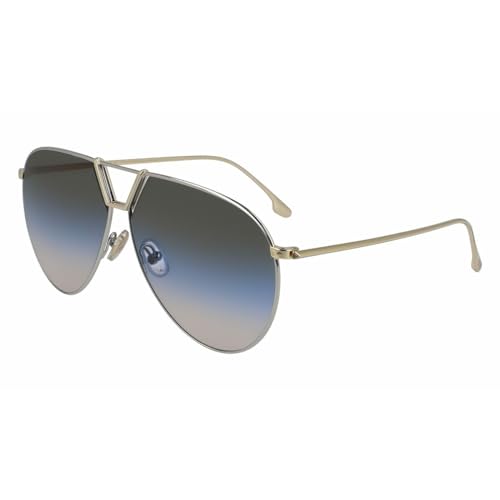Occhiali Da Sole Victoria Beckham Vb 208 S 041 Argento/Blu