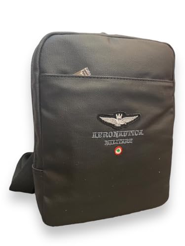 Aeronautica Militare Borsello Tracolla Uomo Art. Am542 (Nero)