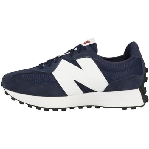 New Balance 327, Sneakers Uomo, Blu Marino E Bianco, 39.5 Eu