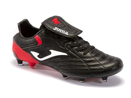 Joma Scarpe Calcio 13 Tacchetti Uomo Acus2301Fg Aguila Cup 2301 Nero/Rosso (44-10.5)