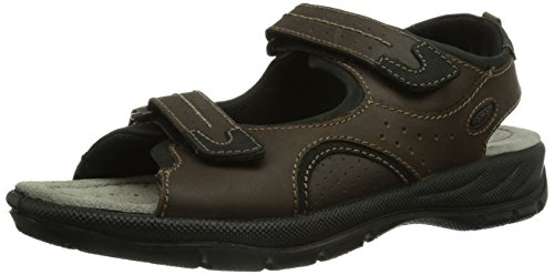 Jomos Activa 7 503606 454, Sandali Sportivi Uomo, Marrone (Braun (Capucino/Schwarz 454-3011)), 43
